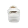 Classic Lined Platform Clogs “White”