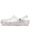 Classic Marbled Clogs “White Pink”