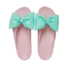 Classic Platform Bow Klipklappere “Pink Teal”