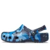 Classic Printed Camo Clogs “Blue Navy”
