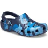 Classic Printed Camo Clogs “Blue Navy”