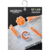Clemson Univ 5-pak Jibbitz-vedhæng