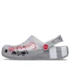 Coca-Cola x Crocs Crossover Light X udendørs flade sko, casual sports-sandaler til både mænd og kvinder i gråt