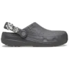 Crafted Silver Flowers Clog Crafted Silver Flowers Clog