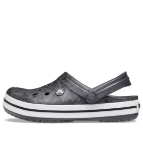 Crocband Clog “Grey Black”
