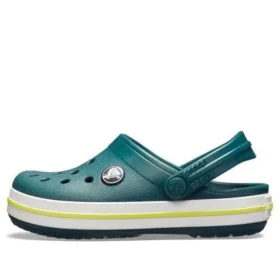Crocband Clog “Grøn Hvid”