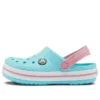 Crocband Clog K “Blå Hvid”