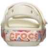 Crocband™ Cruiser Glow Confetti-båndsandal til småbørn