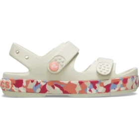 Crocband™ Cruiser Glow Confetti-sandaler til børn.
