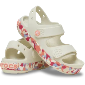 Crocband™ Cruiser Glow Confetti-sandaler til børn.