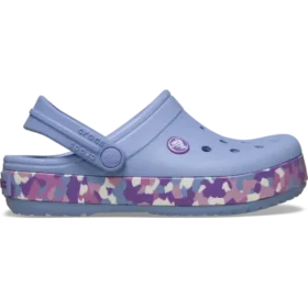 Crocband Glow Confetti Band-Clog til børn