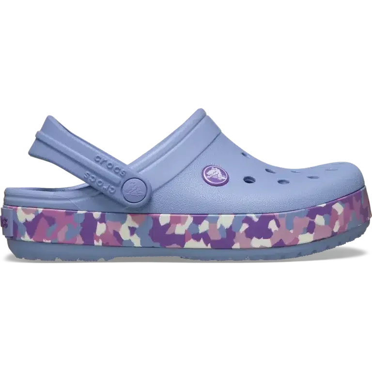 Crocband Glow Confetti Band-Clog til børn Crocband Glow Confetti Band-Clog til børn