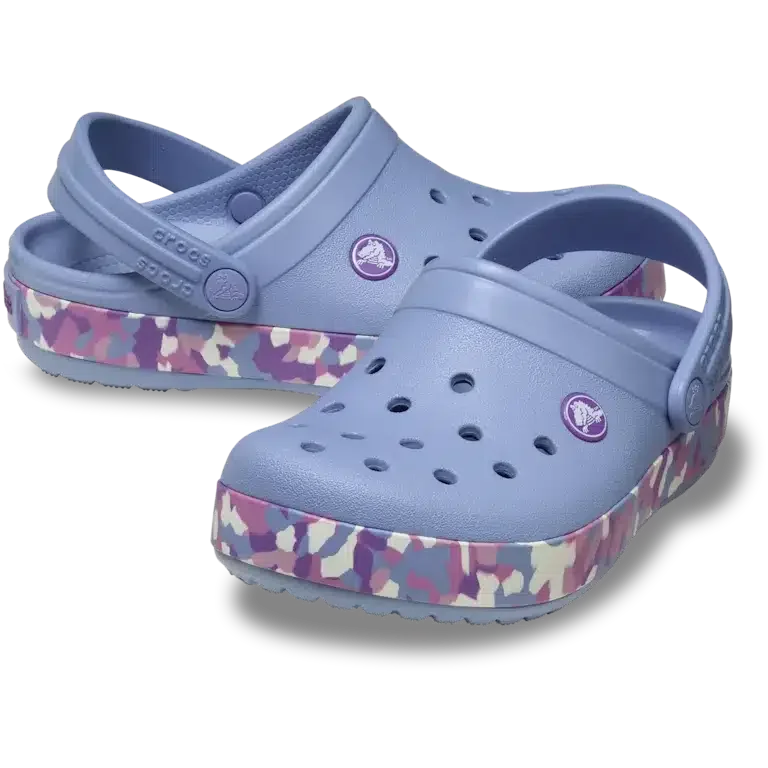 Crocband Glow Confetti Band-Clog til børn Crocband Glow Confetti Band-Clog til børn