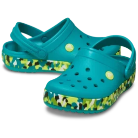 Crocband Glow Confetti Band-Clog til børn