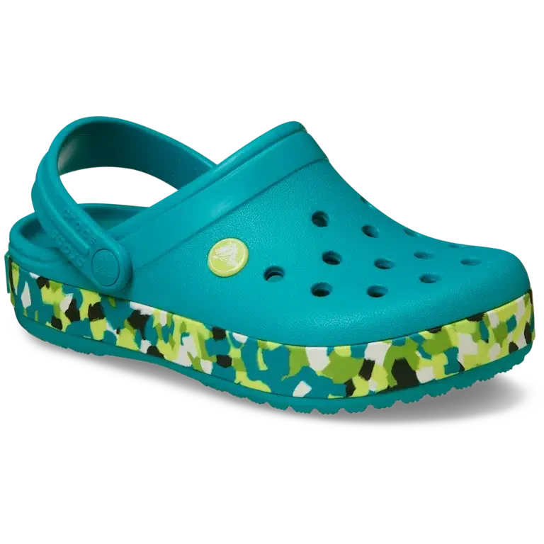 Crocband Glow Confetti Band-Clog til børn Crocband Glow Confetti Band-Clog til børn