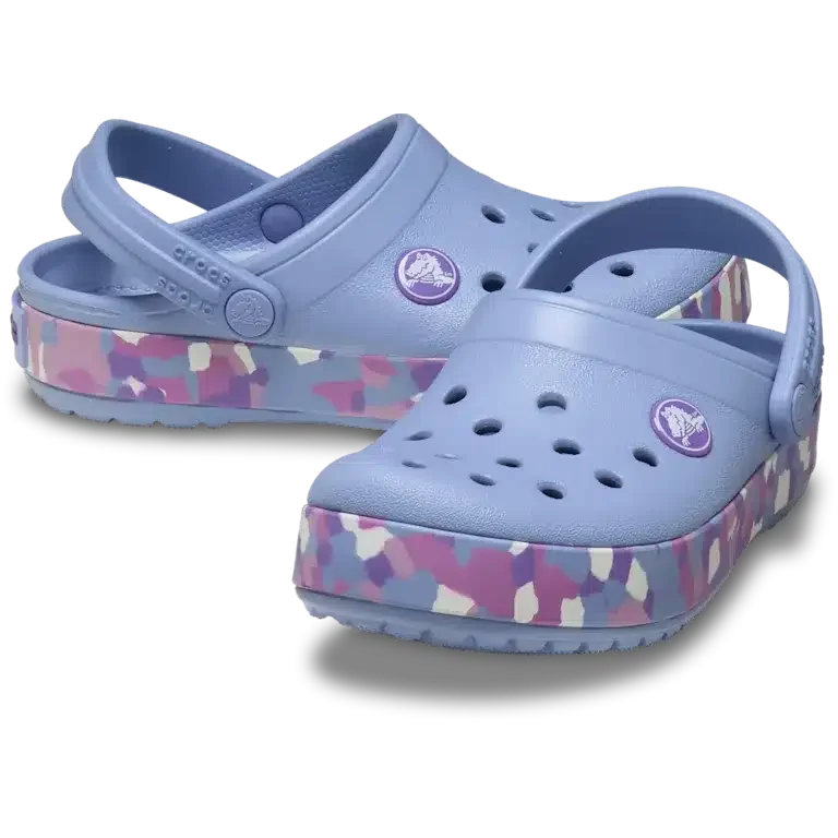 Crocband Glow Confetti Band-Clog til småbørn Crocband Glow Confetti Band-Clog til småbørn