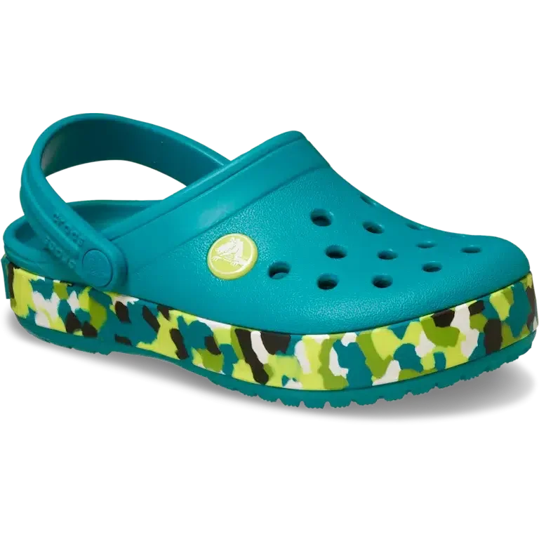 Crocband Glow Confetti Band-Clog til småbørn Crocband Glow Confetti Band-Clog til småbørn
