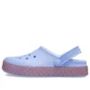 Crocband IV Reflective Mermaid Clogs “Blue Pink”