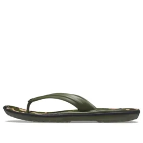 Crocband-klipklappere med print “Grøn”