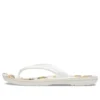 Crocband-klipklappere med print “White Tan”