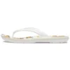 Crocband-klipklappere med print “White Tan”