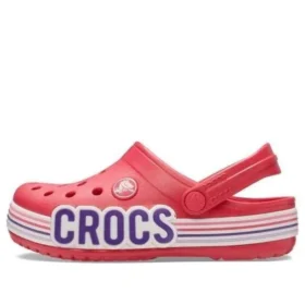 Crocband Logo Stripe Clogs “Rød Hvid”