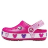 Crocband Mickey Fun Lab Clogs “Pink White”