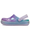 Crocband Rainbow Glitter Band Clogs »Purple Blue«