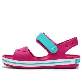 Crocband-sandaler med remlukning “Pink Blue”
