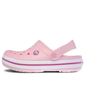 Crocband strand sandaler unisex lyserød lilla
