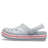 Crocband Varsity Clogs “Grå Rød”