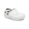 Crocs Classic Clog-træsko til børn, sportssandaler “White Grey”