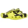 Crocs x MCM Clogs med camouflagemønster “Neon Yellow”