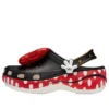 Crocs x Minnie Mouse klassiske Platform Clogs “Sort Rød Hvid”