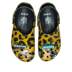 Crocs x NFL 26 Classic Clog Jacksonville Jaguars “Gul”