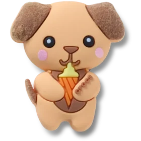 Cutie Ice Cream Puppy Jibbitz-vedhæng