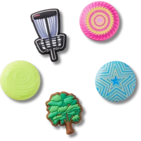 Disc Golf 5-pak Jibbitz-vedhæng