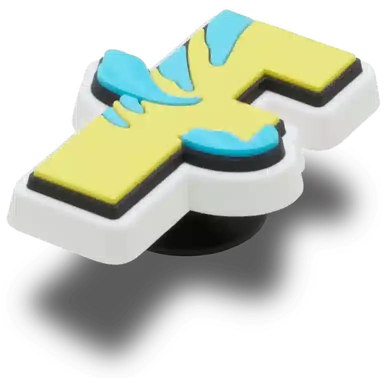 Disney-figurer, bogstav F, Jibbitz-vedhæng Disney-figurer, bogstav F, Jibbitz-vedhæng