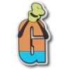 Disney-figurer, bogstav G, Jibbitz-vedhæng Disney-figurer, bogstav G, Jibbitz-vedhæng