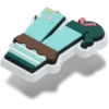 Disney-figurer, bogstav V, Jibbitz-vedhæng Disney-figurer, bogstav V, Jibbitz-vedhæng