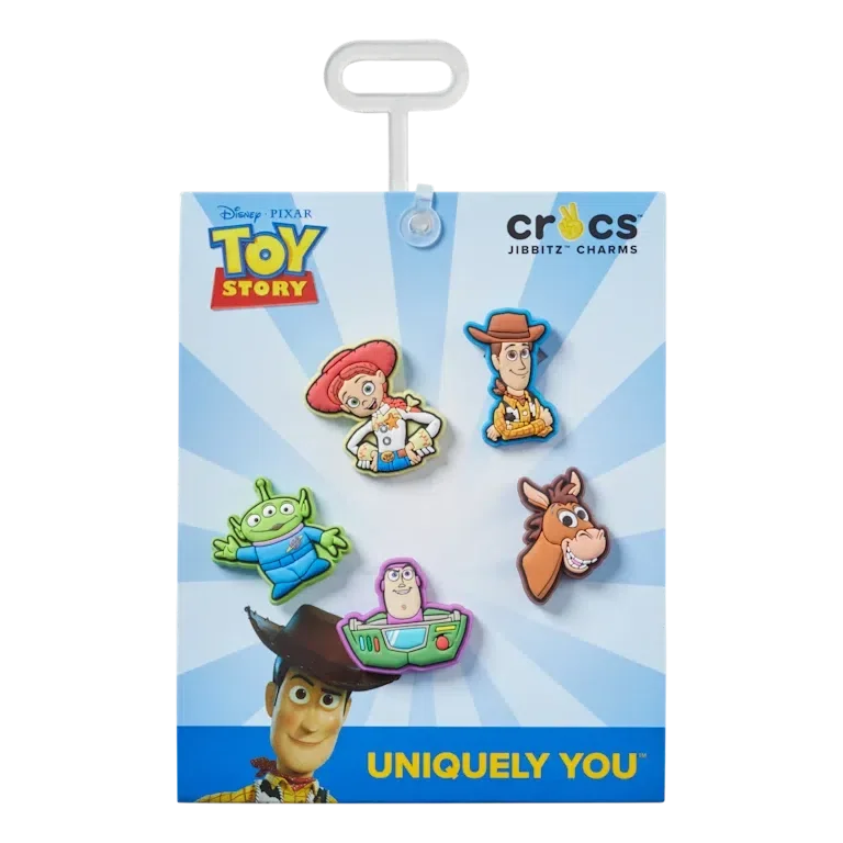 Disney Pixars Toy Story 5-pak Jibbitz-skovedhæng Disney Pixars Toy Story 5-pak Jibbitz-skovedhæng