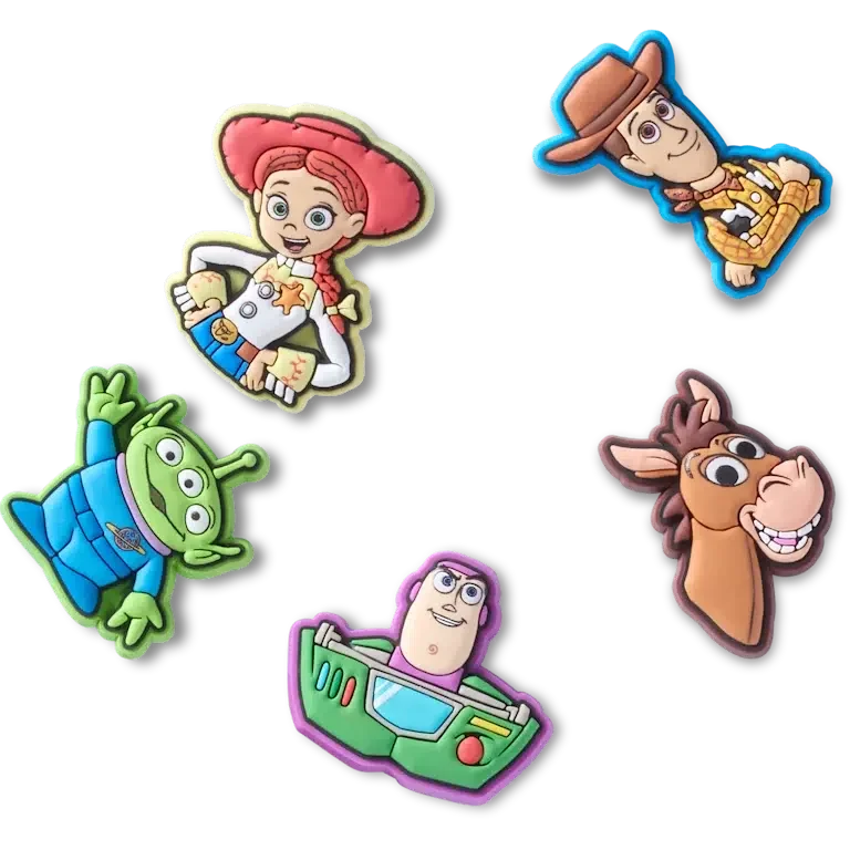 Disney Pixars Toy Story 5-pak Jibbitz-skovedhæng Disney Pixars Toy Story 5-pak Jibbitz-skovedhæng
