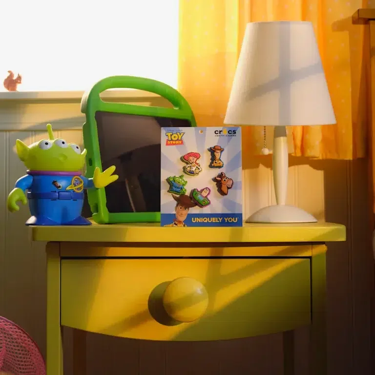 Disney Pixars Toy Story 5-pak Jibbitz-skovedhæng Disney Pixars Toy Story 5-pak Jibbitz-skovedhæng