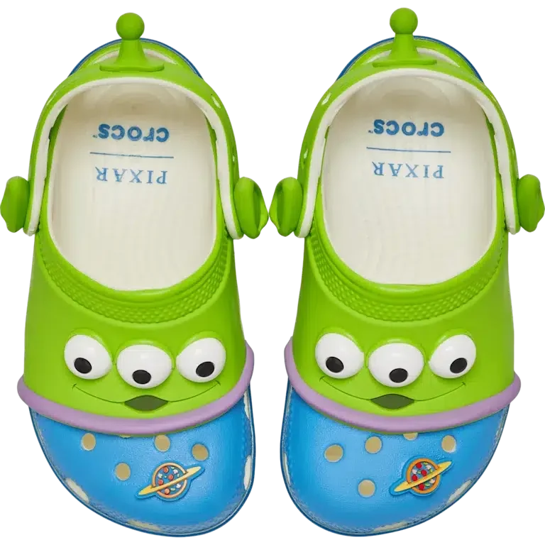Disney Pixars Toy Story Alien Classic Clog til småbørn Disney Pixars Toy Story Alien Classic Clog til småbørn