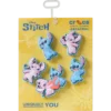 Disney Stitch & Angel 5-pak Jibbitz-skovedhæng Disney Stitch & Angel 5-pak Jibbitz-skovedhæng