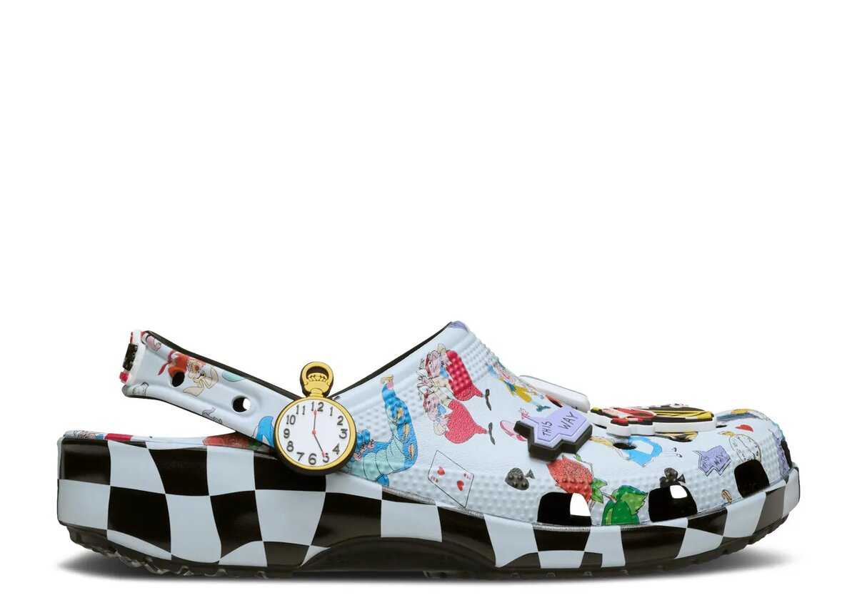 Disney x Classic Clog ‘Alice i Eventyrland-figurprint’ Disney x Classic Clog ‘Alice i Eventyrland-figurprint’