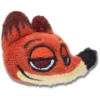 Disney Zootopia 2 Nick Wilde plys-sko-skovedhæng
