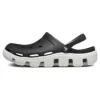 Duet strandsandaler sort hvid
