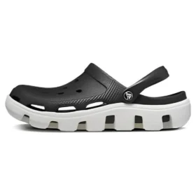 Duet strandsandaler sort hvid