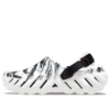 Echo Tiger Clog “White Black”
